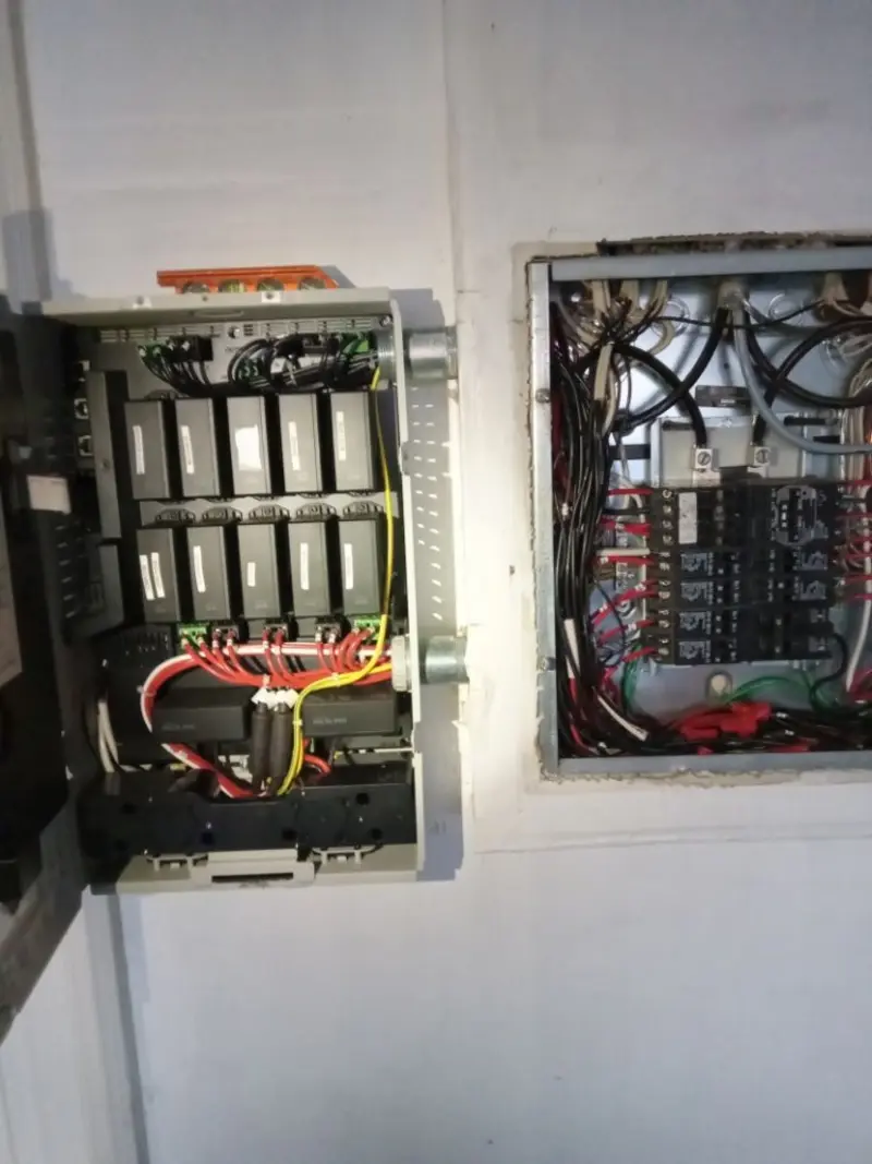 Electrical panel upgrade completed for Electrical Inspection in Cascades